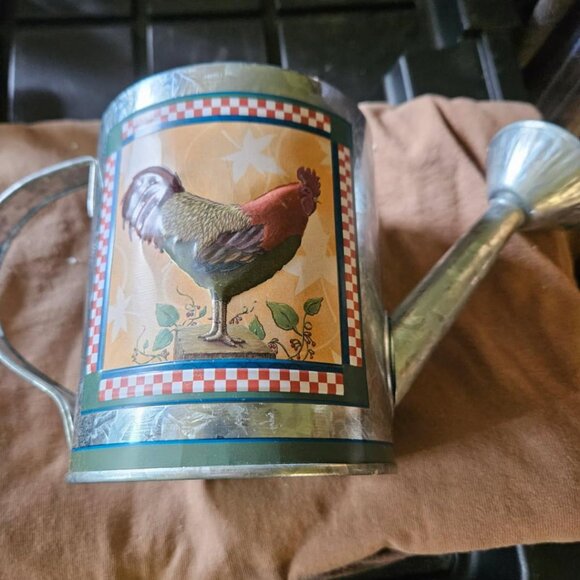 Metal Rooster Water Can - Picture 1 of 1